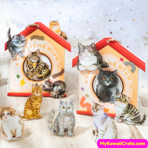 Cat House Stickers