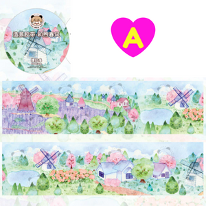 Four Seasons Landscape Decorative Washi Tapes