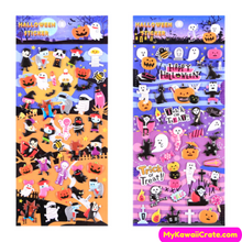 Halloween Party Fun 3D Puffy Stickers