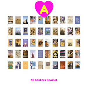 Happier Days Are on the Way Decorative Stickers 50 Sheets Booklet