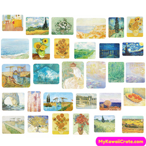 200 Pc Pack Impressionism Art Movement Stickers
