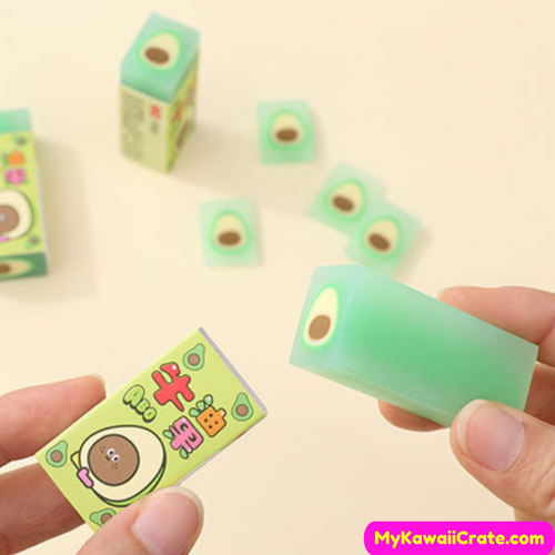 Avocado Pencil Eraser