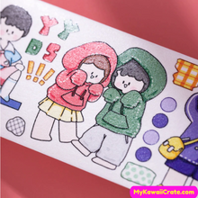 Cartoon Kids Washi Tape