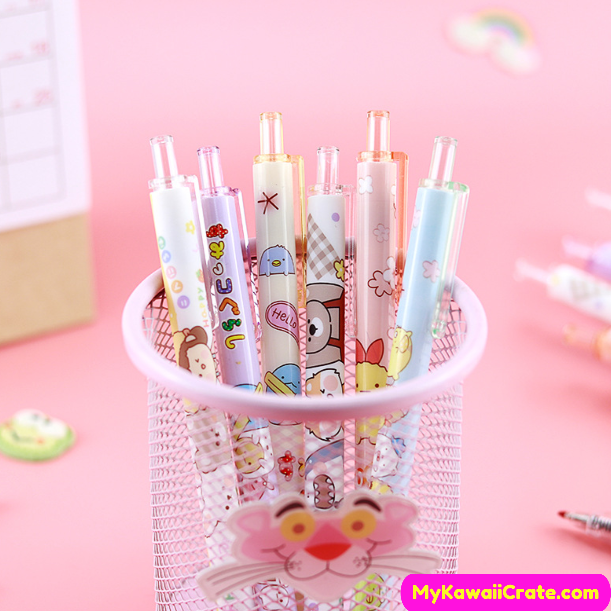 Wholesale Cartoon Heart Kawaii Gel Pens For Girls Cute, Creative, And High  Value Stationery In Blackwater From Toubanmian, $6.21