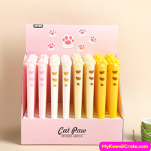 Kawaii Cat Paw Soft Silicone Gel Pen