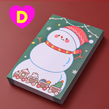 Kawaii Christmas Santa Claus Sticky Memo Notes