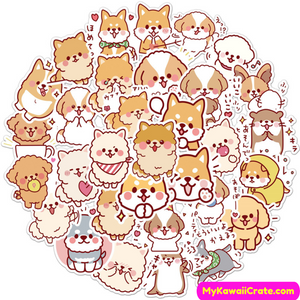 Cute Dogs Stickers