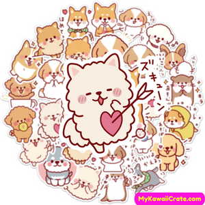 Adorable Dog Stickers