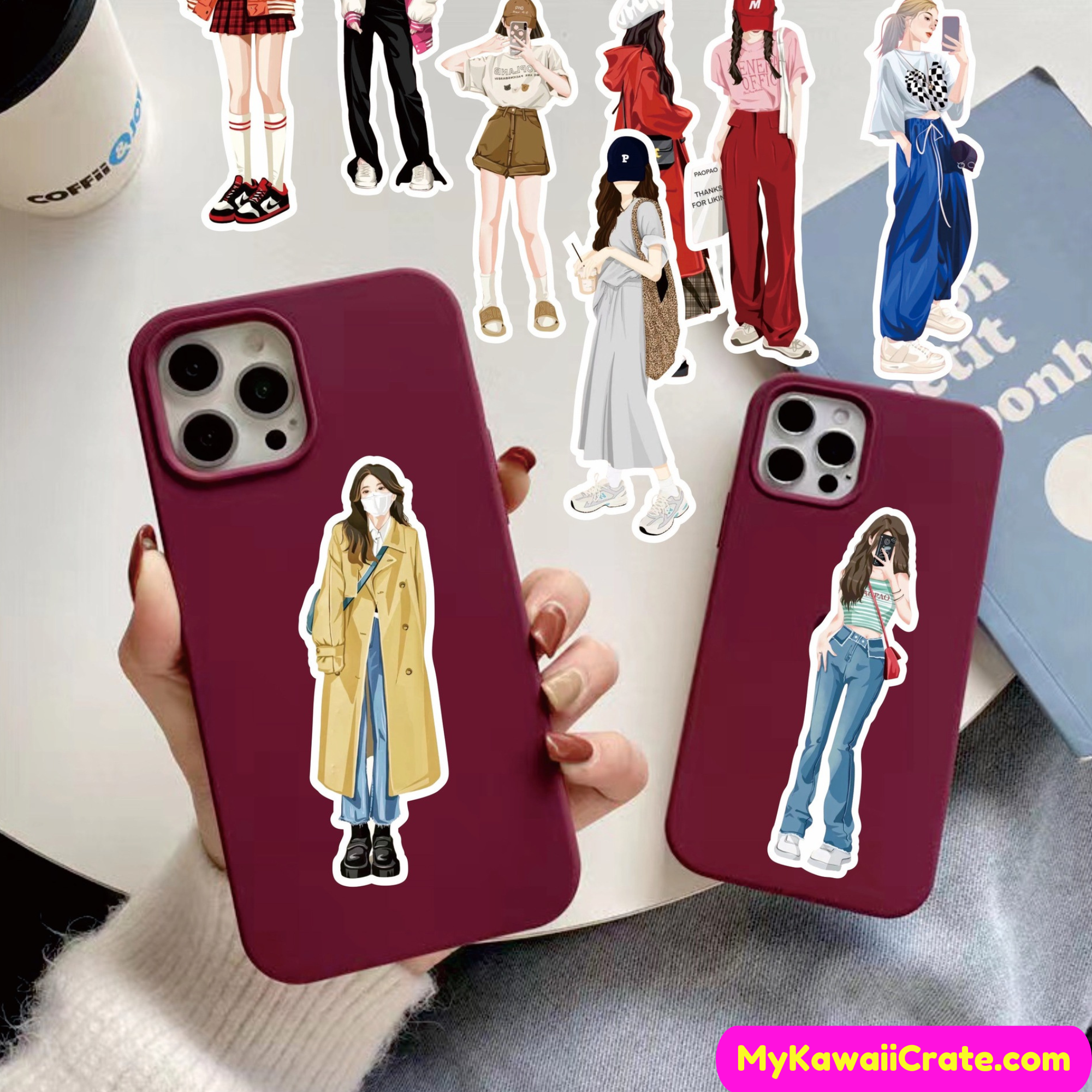 Fashion Girls Stickers