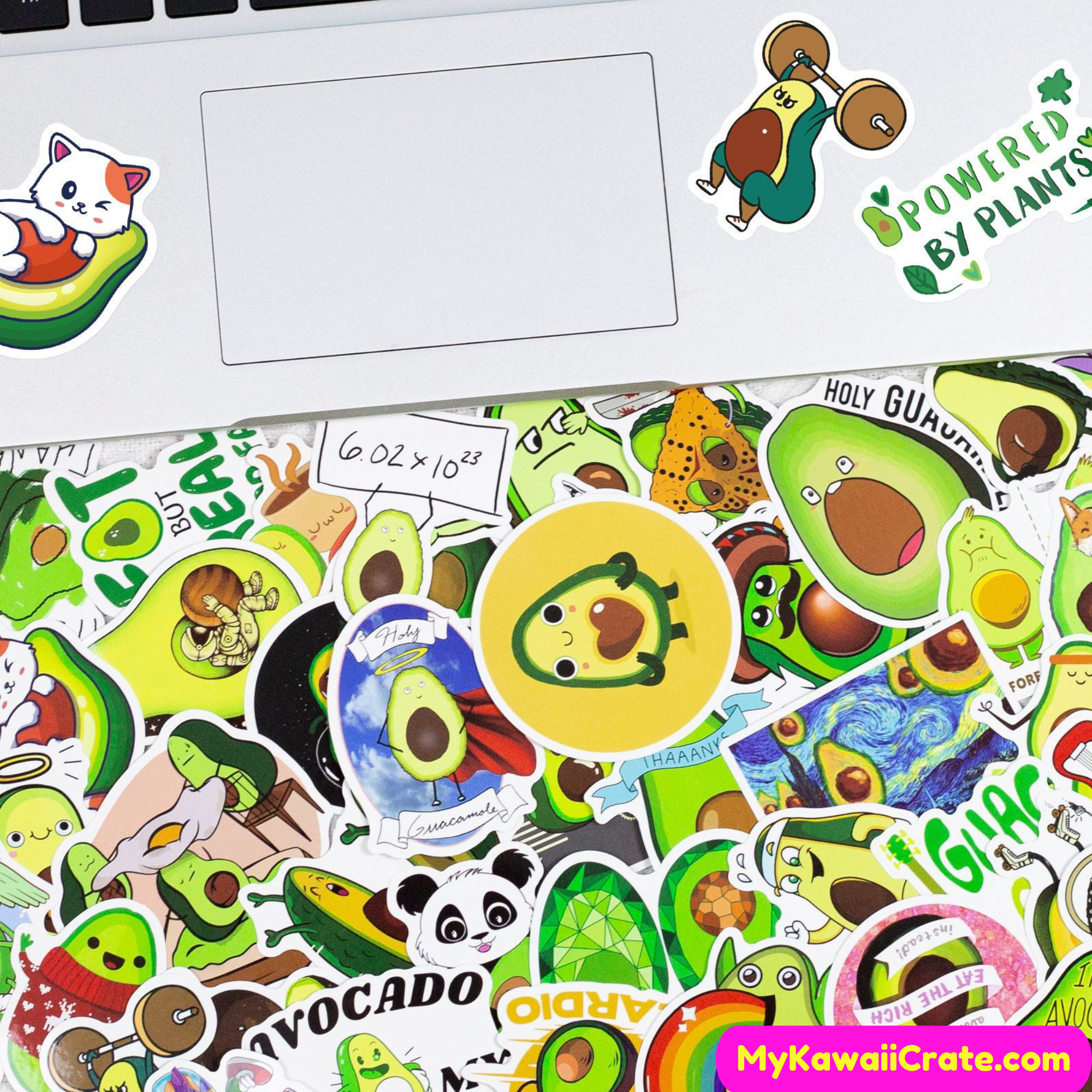 Guacamole the Avocado Cow Nugget - Cute Kawaii Vinyl Sticker | Laptop  Sticker | Water bottle Sticker | Waterproof Sticker Decal | Gift