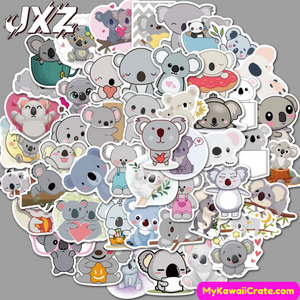 Kawaii Cute Animal Animal Stickers Waterproof, 50/For Kids Girls