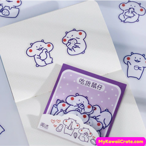 Chubby Squirrel Stickers