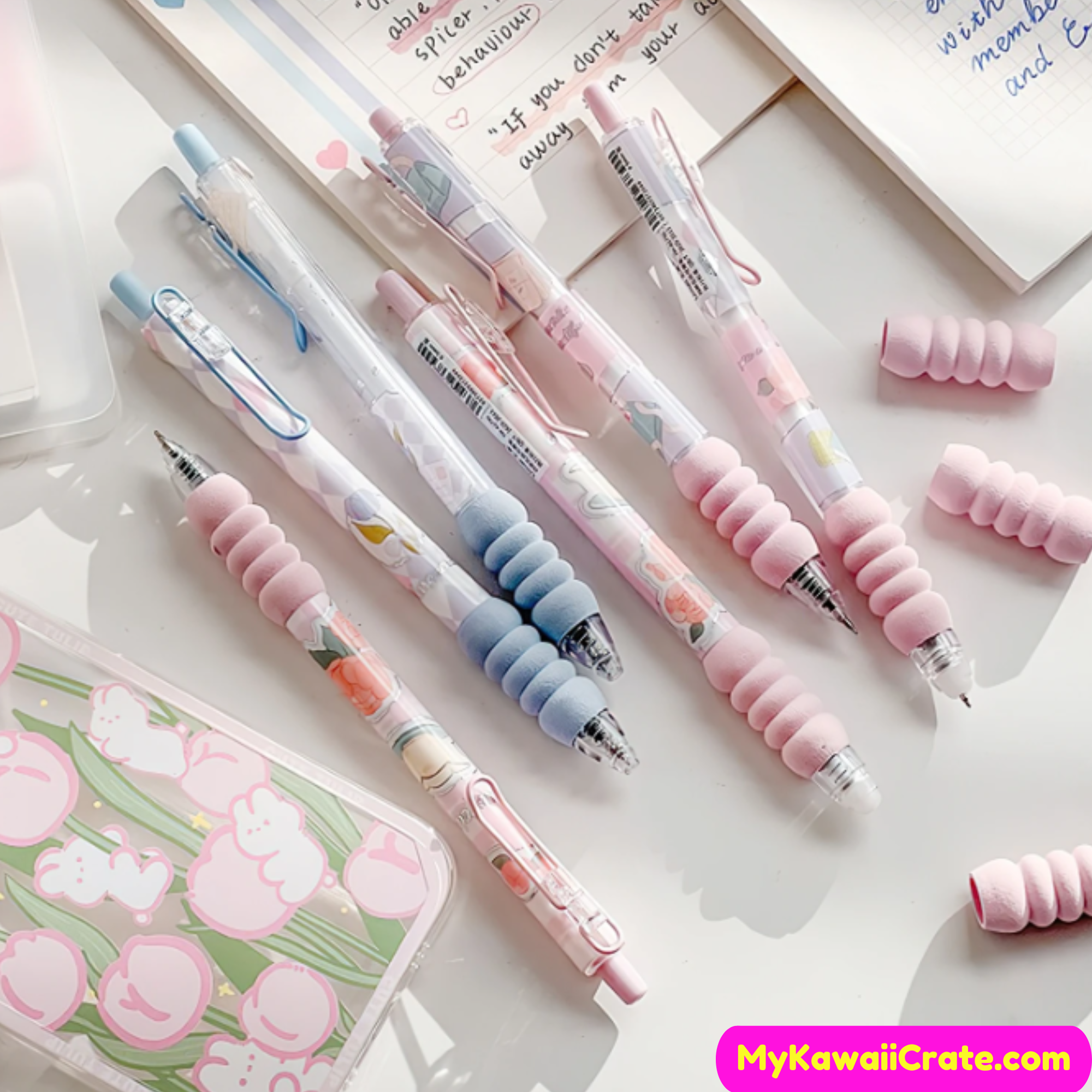 SPECKLED PASTEL GEL Pen Minimalist Stationery, Kawaii Stationery