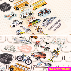 Cars Bicycle Stickers
