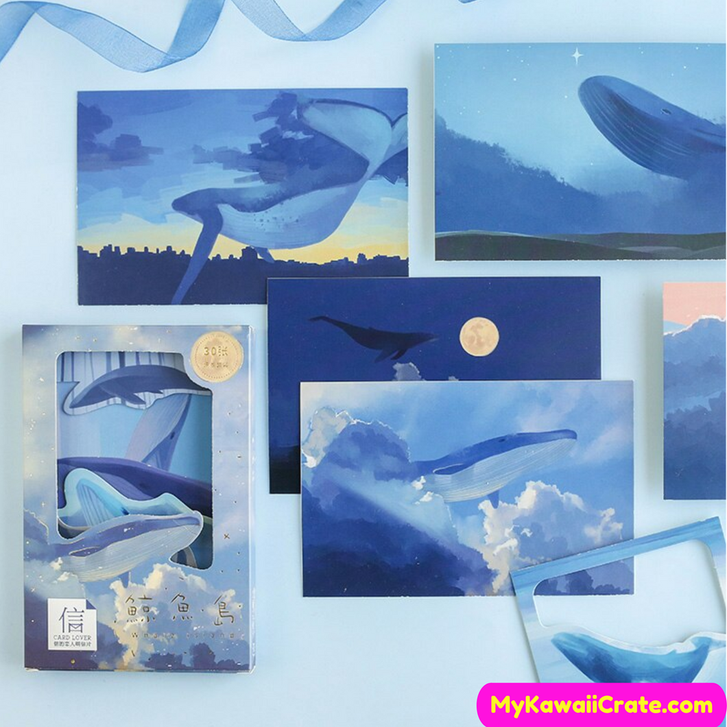 Whales Postcards