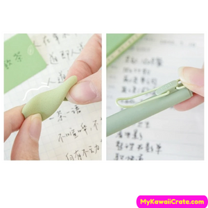 Matcha Green Tea Retractable Gel Pens 4 Pc Set