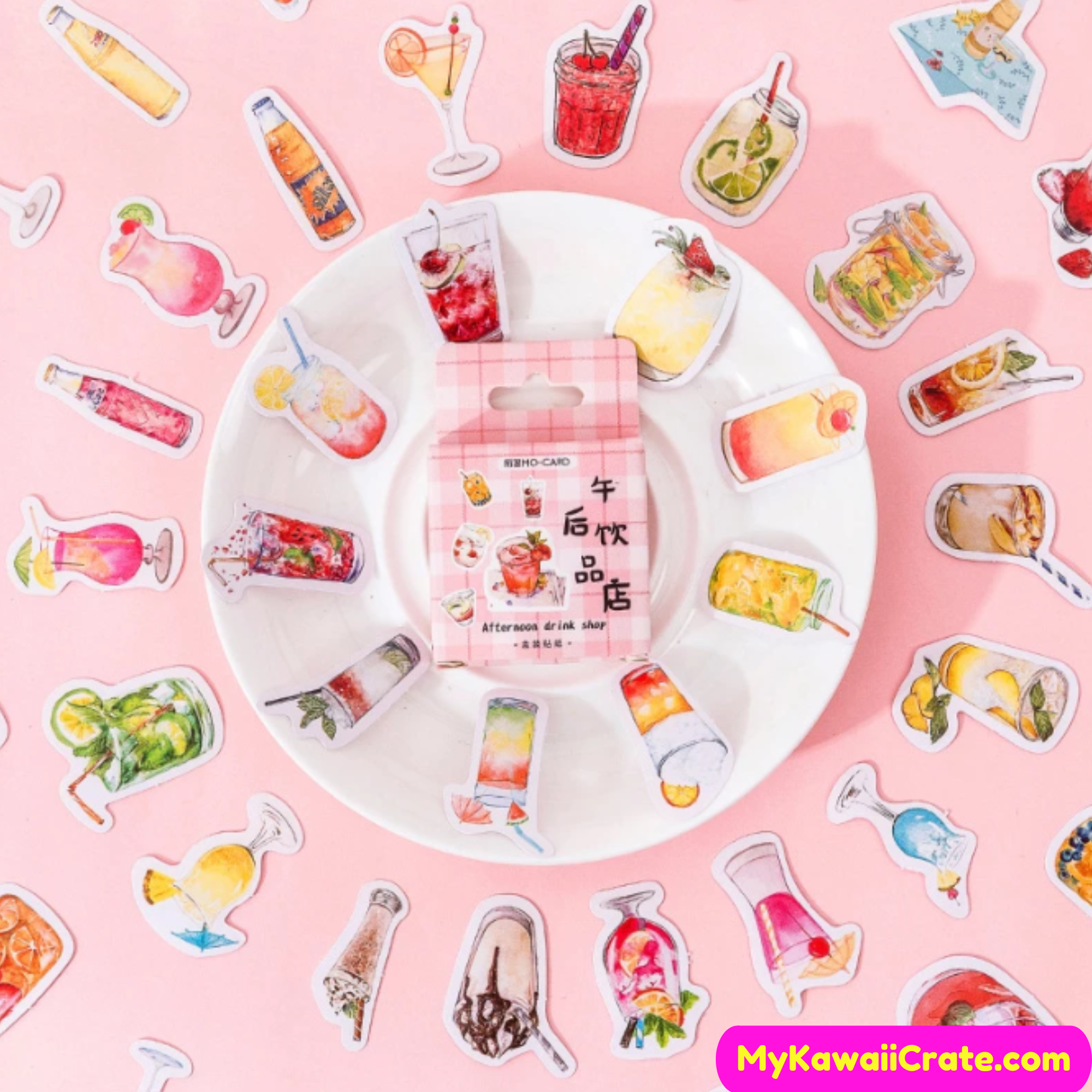 Set of Cute Hand Drawn Diary Stickers. Stock Vector - Illustration of  girly, drinks: 74460725