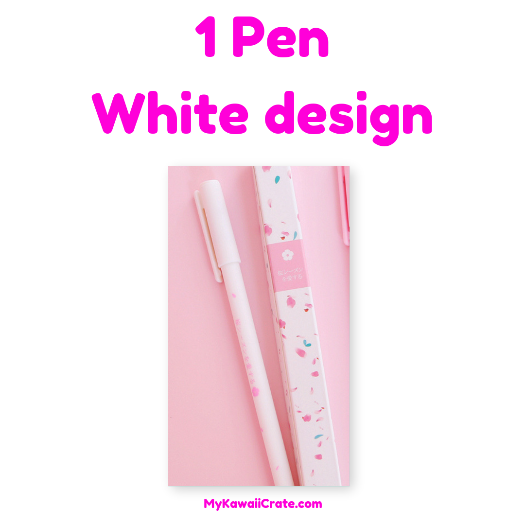 Wholesale Cute Cute Gel Pens In Pink Cherry Blossom And Black Perfect For  Writing, Stationery, And School Supplies From Lilyzhy, $28.94