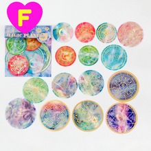 Shiny Planet Fantasy Decorative Stickers 30 Pc Pack
