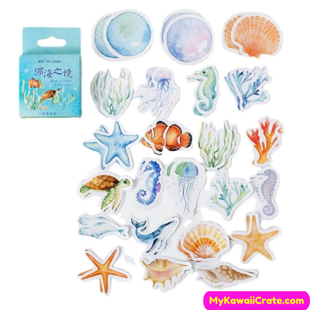 Ocean Creatures Stickers