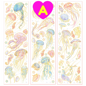 Jellyfish Decorative Stickers