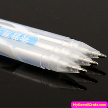 White Ink Rollerball Pens 4 Pc Set